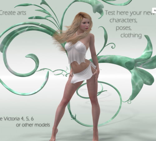 3D Scene for Poses #3