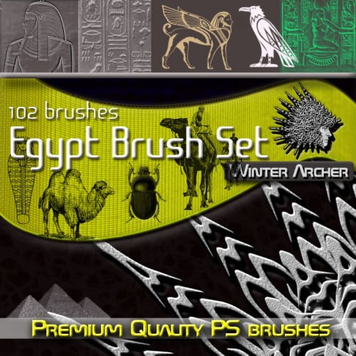 Egyptian Brush Set 1