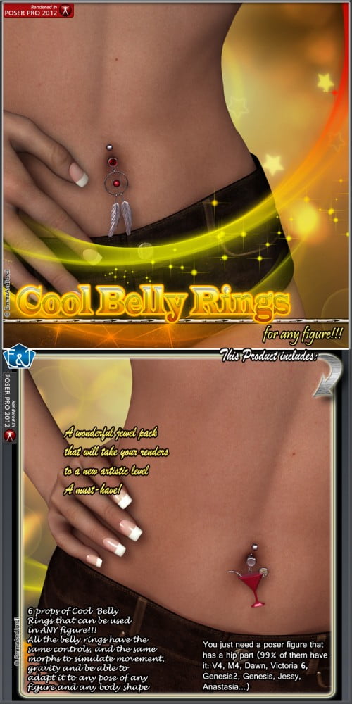 Cool Belly Rings For Any Figure