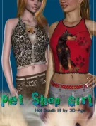 DA- PetShopGirl for Hot South III