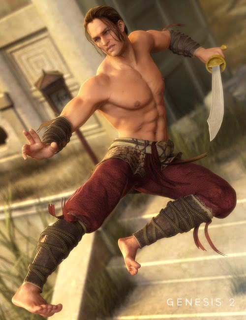 Fighting Monk Textures