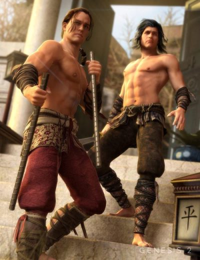 daz3d-product-page_fighting-monk-textures-1