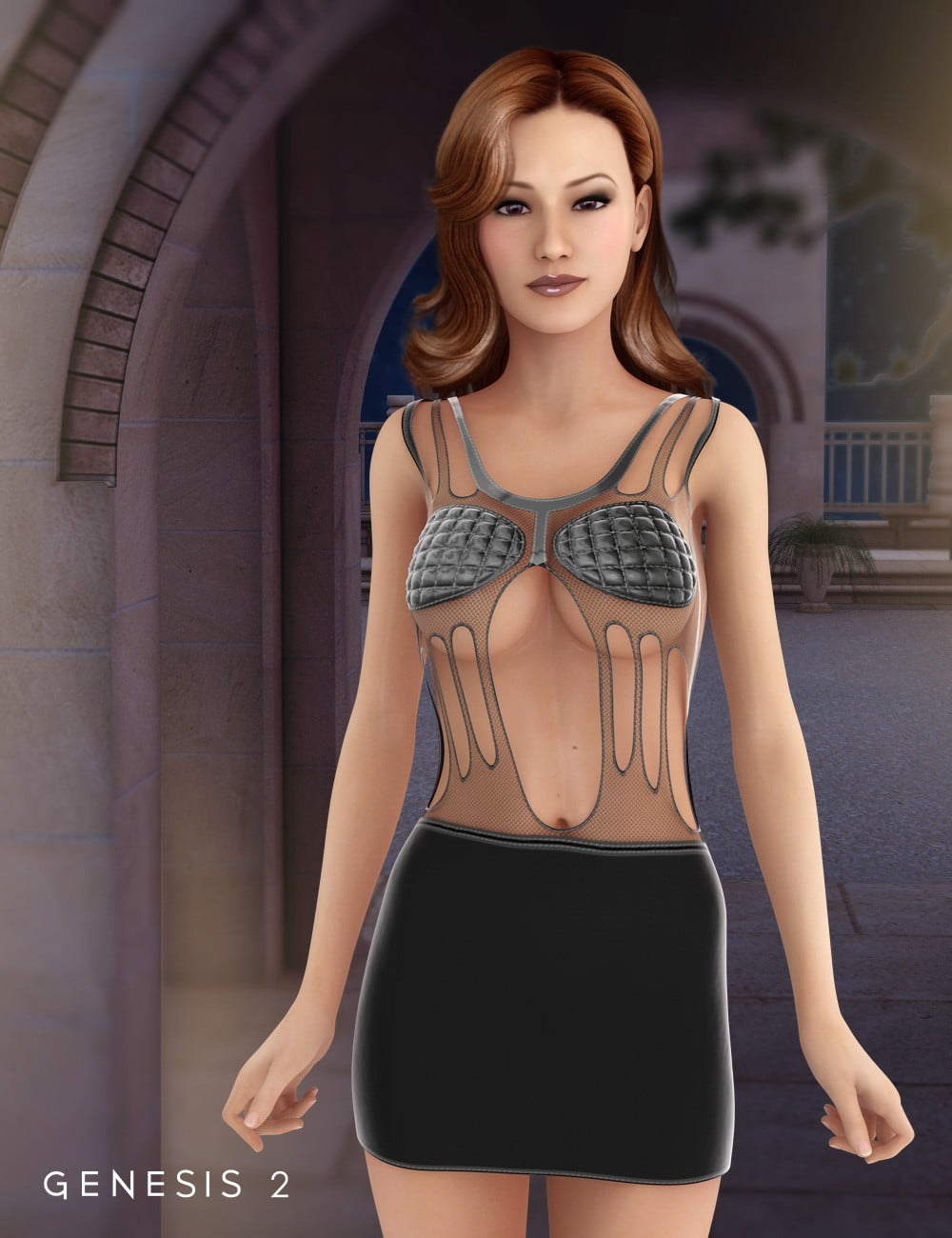 Limelight Dress for Genesis 2 Female(s)