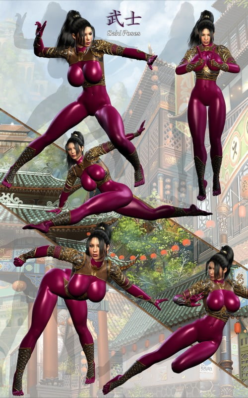 Saki - Fantasy Warrior