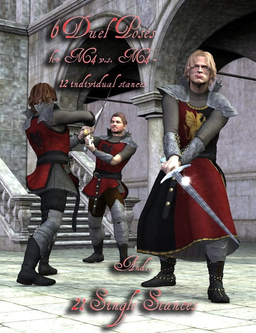 Sword Play - Long Swords and Poses for M4