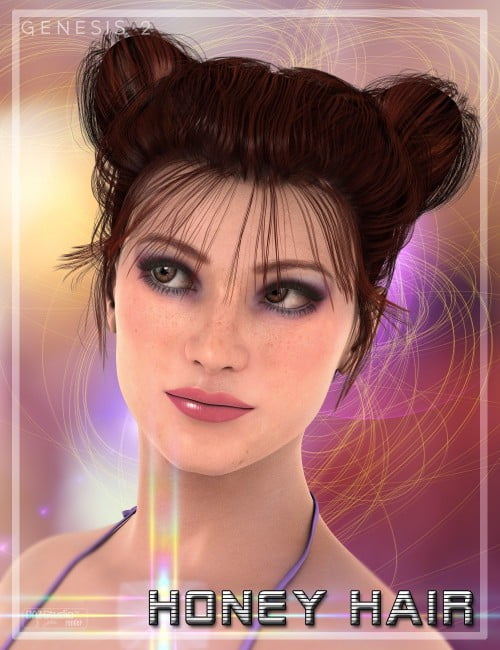 Honey Hair for Genesis 2 Female(s)