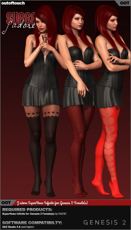 J'adore SuperHose Infinite for Genesis 2 Female(s)