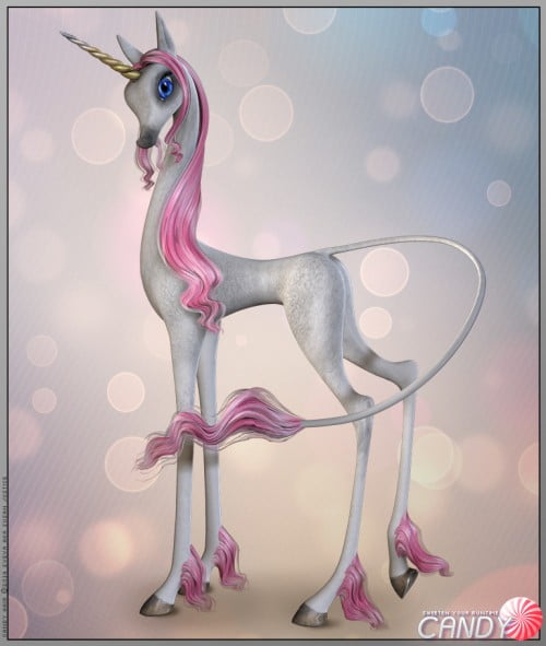 Candy Unicorn Mane/Hair