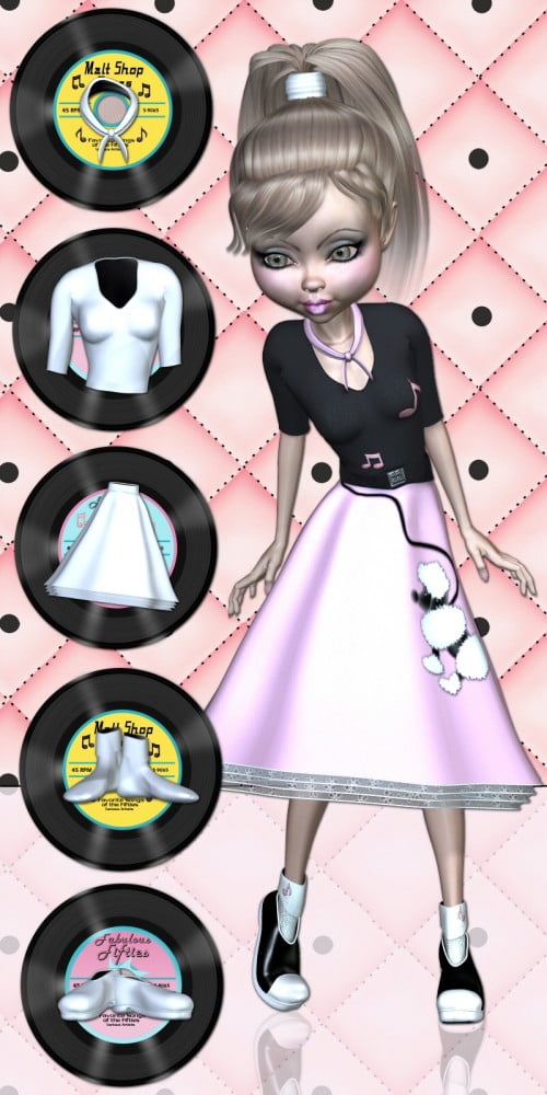 Mavka 50s Poodle Outfit