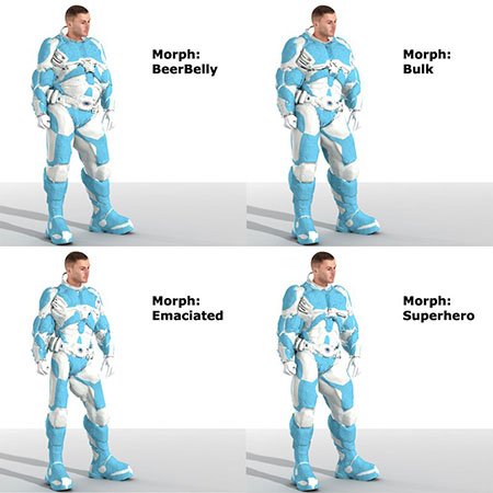 MDL Armor (M4) (for Poser)