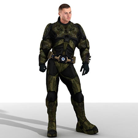 MDL Armor (M4) (for Poser)