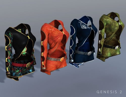 NightHeart Outfit Textures