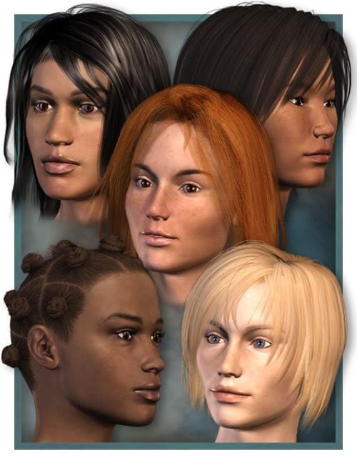 International Beauties Skin Texture 2