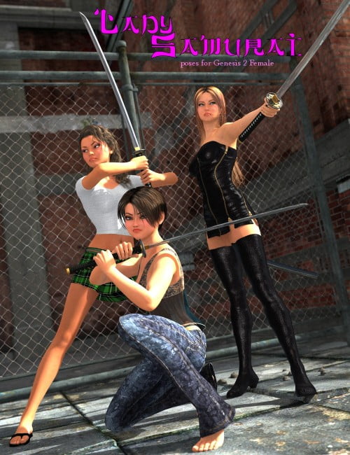 Lady Samurai Poses Lady Samurai Poses