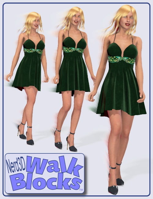 Nerd3D Walk Blocks Fashion Pack