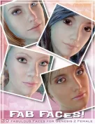 Fab Faces for Genesis 2 Female(s)