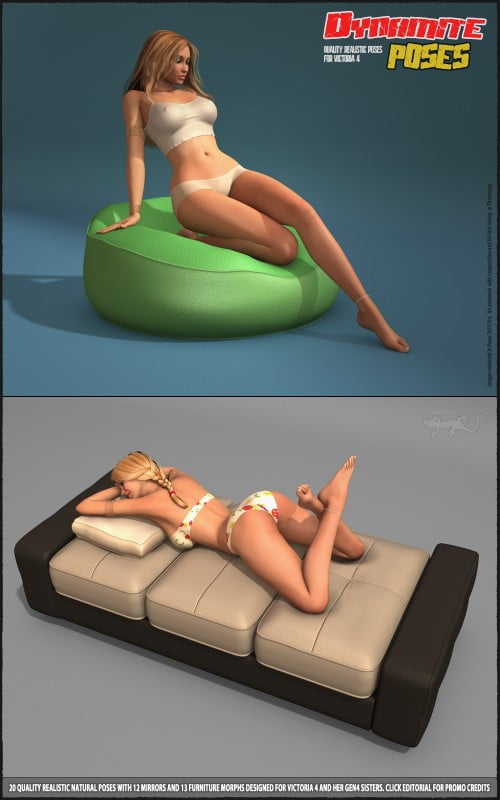 Dynamite poses for V4