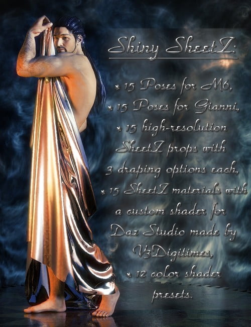 Shiny SheetZ Michael 6 and Gianni 6