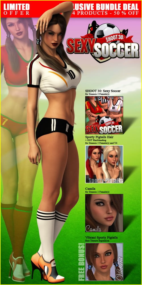 SHOOT 30: Sexy Soccer MEGA Bundle