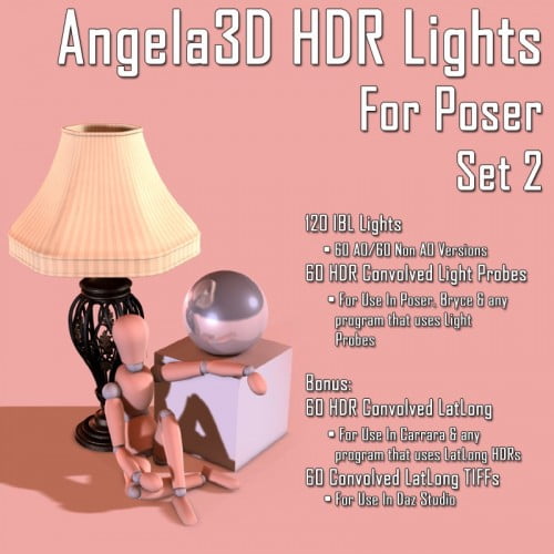 Angela3D HDR Set 2
