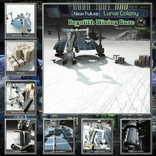 Regolith Mining Base