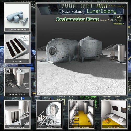 Lunar Reclamation Plant