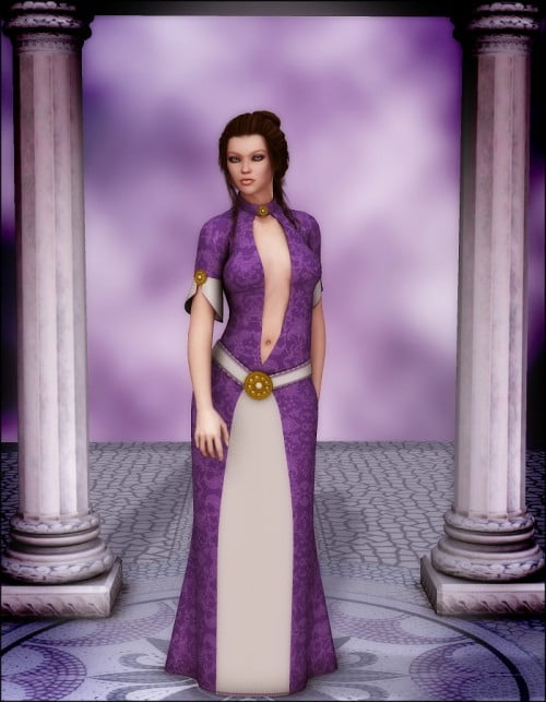 Ladies of the Court: Vivianna Dress for V4