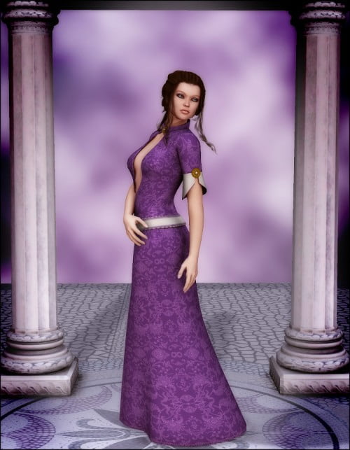 Ladies of the Court: Vivianna Dress for V4