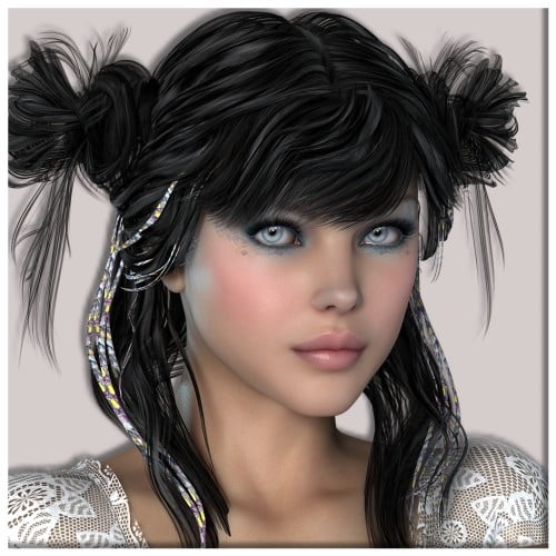 AM: Lovely for INNOCNET-Hair- Textures, Poses and Accessoirstyle