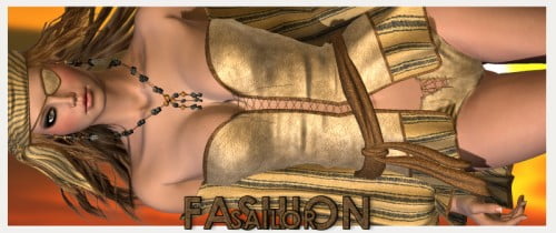 Fashion Sailor Textures for Hi-Fantasy – Pirate by Pretty3D