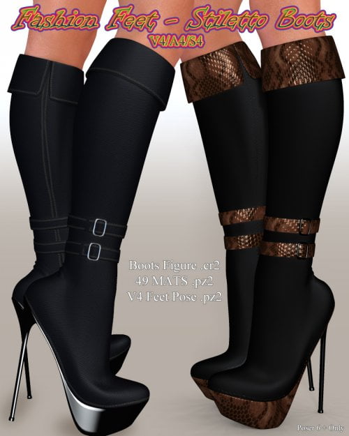 FashionFeet - StilettoBoots for V4/A4/S4