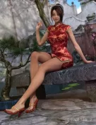 Xiao Mei's Finery HD for Aiko 6 and Genesis 2 Female(s)