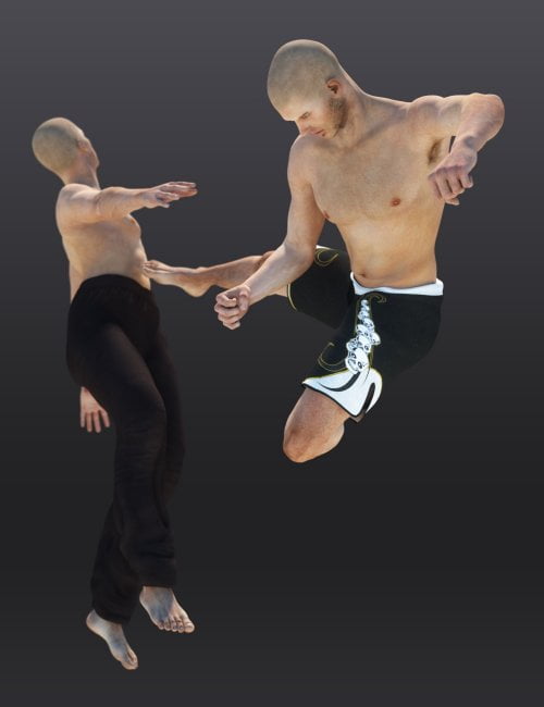 Fighting Poses for Genesis and Genesis 2