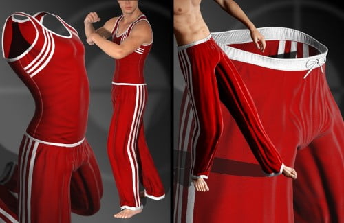 Mec4D After Gym Set for Genesis 2 Male(s)