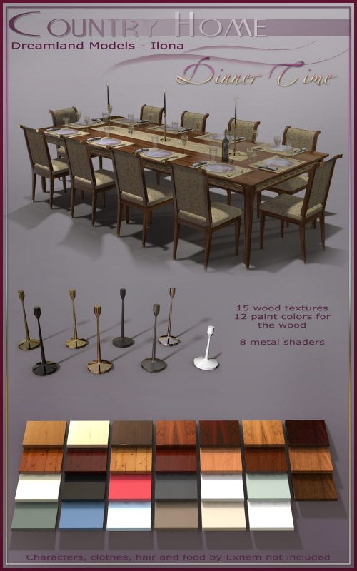 Country Home, Dinner Time