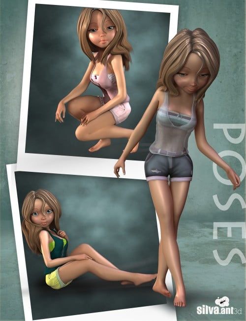 Poses & Clothing Textures For Eclypse