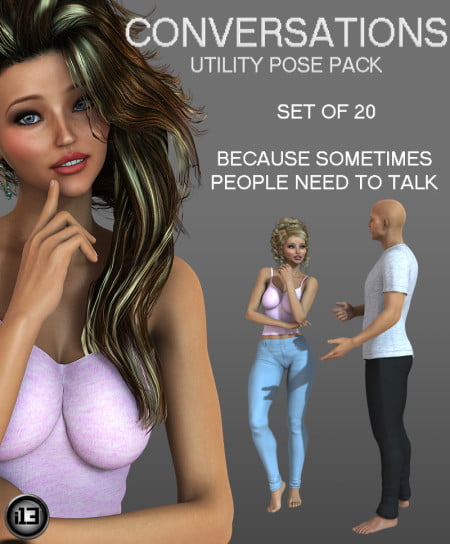 i13 Conversations Utility Pose Pack