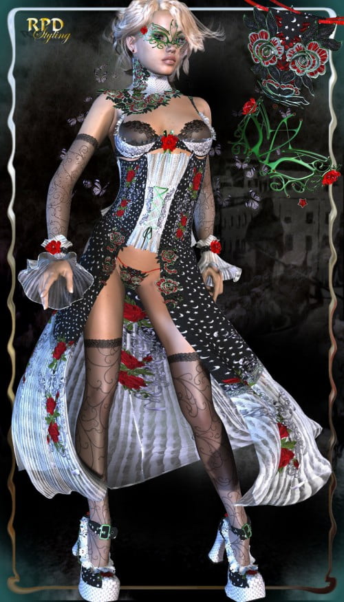 "La Vie en Rose" for AS-Masquerade Eve