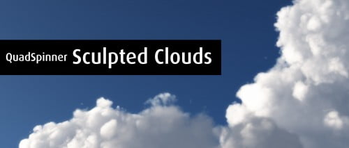 QuadSpinner Sculpted Clouds