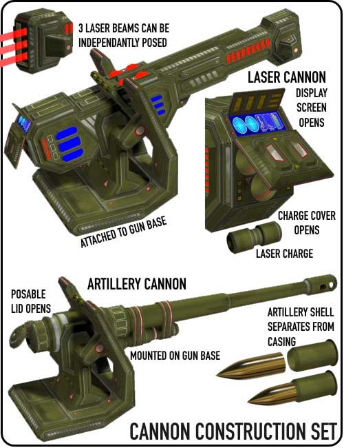 G.V.C.S.: Artillery Pack