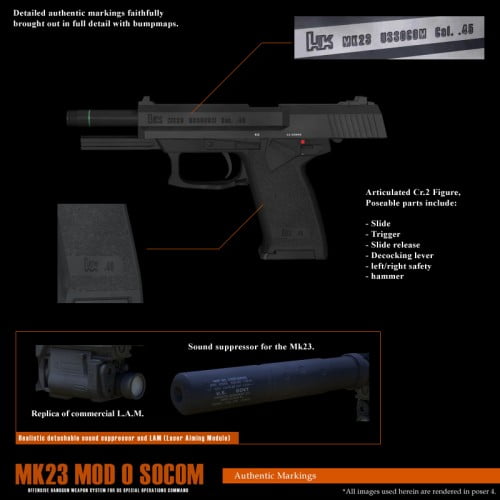 Mk 23 Mod 0 V2.0 - SOCOM