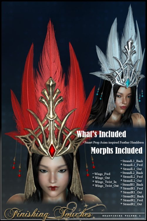 Finishing Touches: Headpieces Volume 6