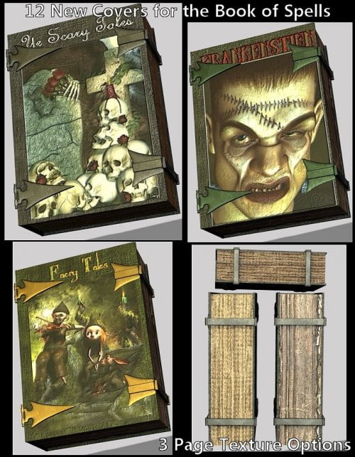 Book of Spells Add On Textures