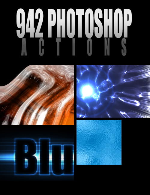 942 Photoshop Actions