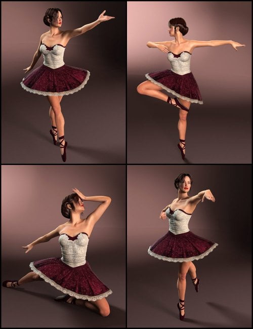 Classical Ballet Poses for Genesis 2 Female(s)