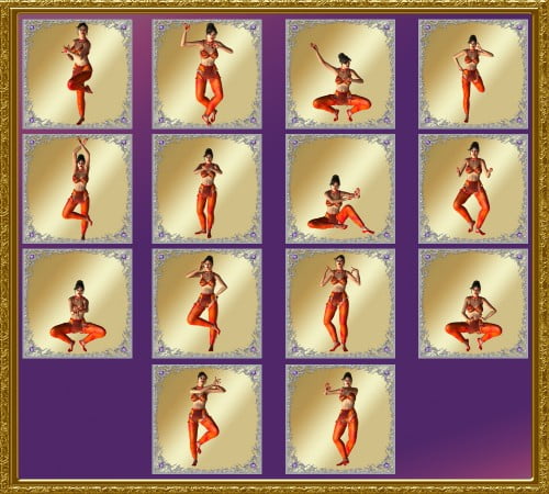 Indian Classical Dance Pose