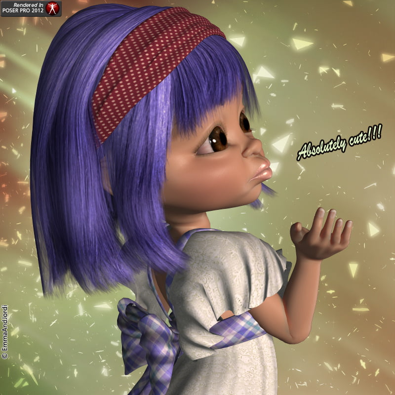 Kiki Fit Addon For Renesmel Hair