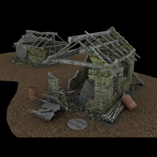 Derelict Buildings (for Poser)
