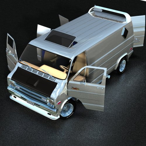 DODGE STREET VAN 1976-1980
