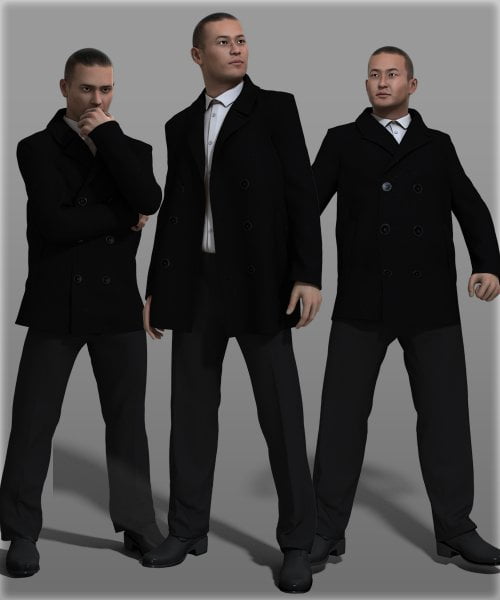 Double Breasted Coat A